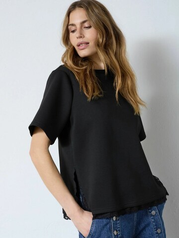 co'couture Top ' EviCC ' – černá: přední strana