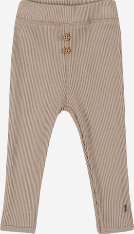 BESS Slim fit Trousers in Beige: front