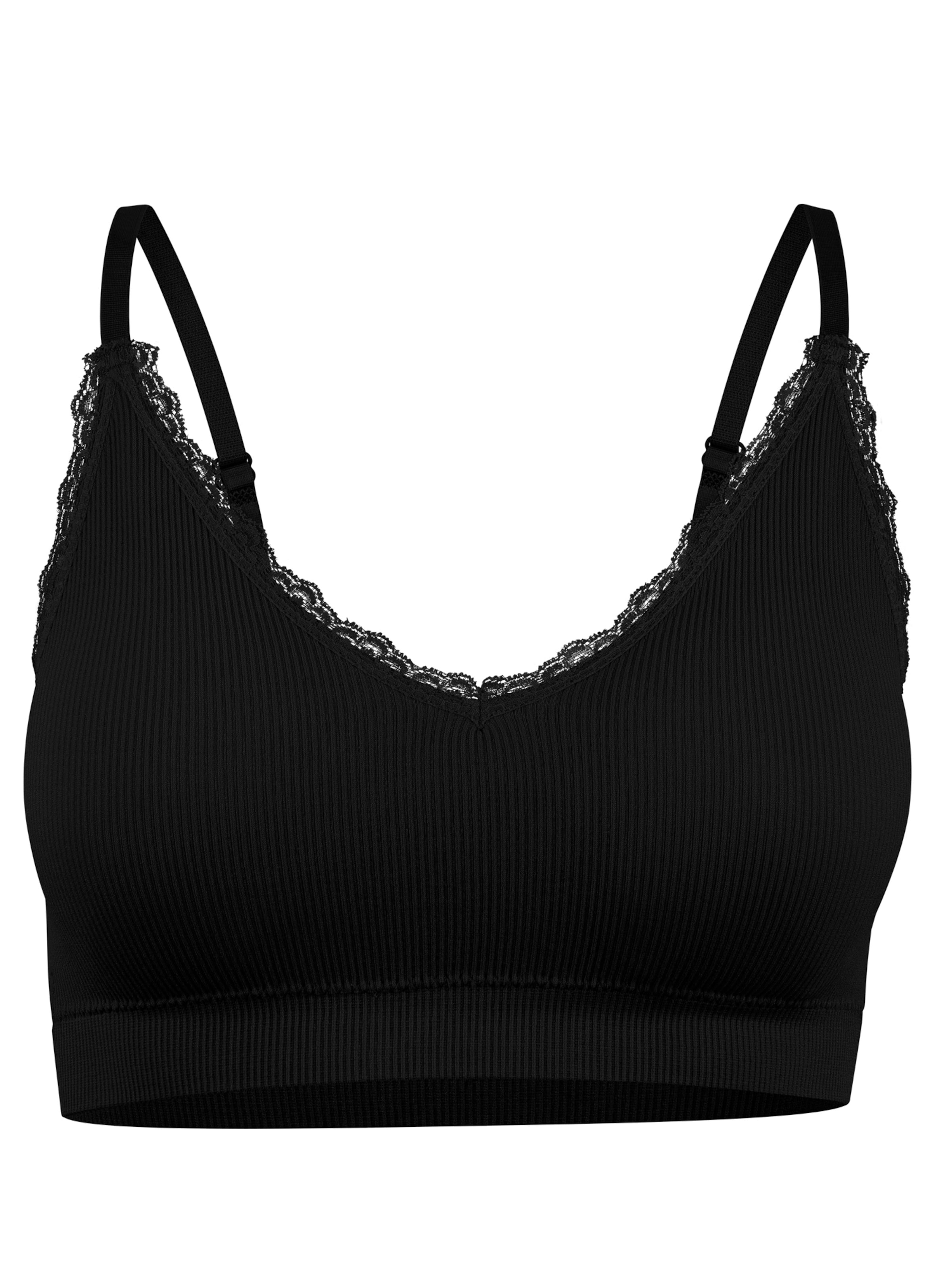 Yenita - Soutien em preto: frente