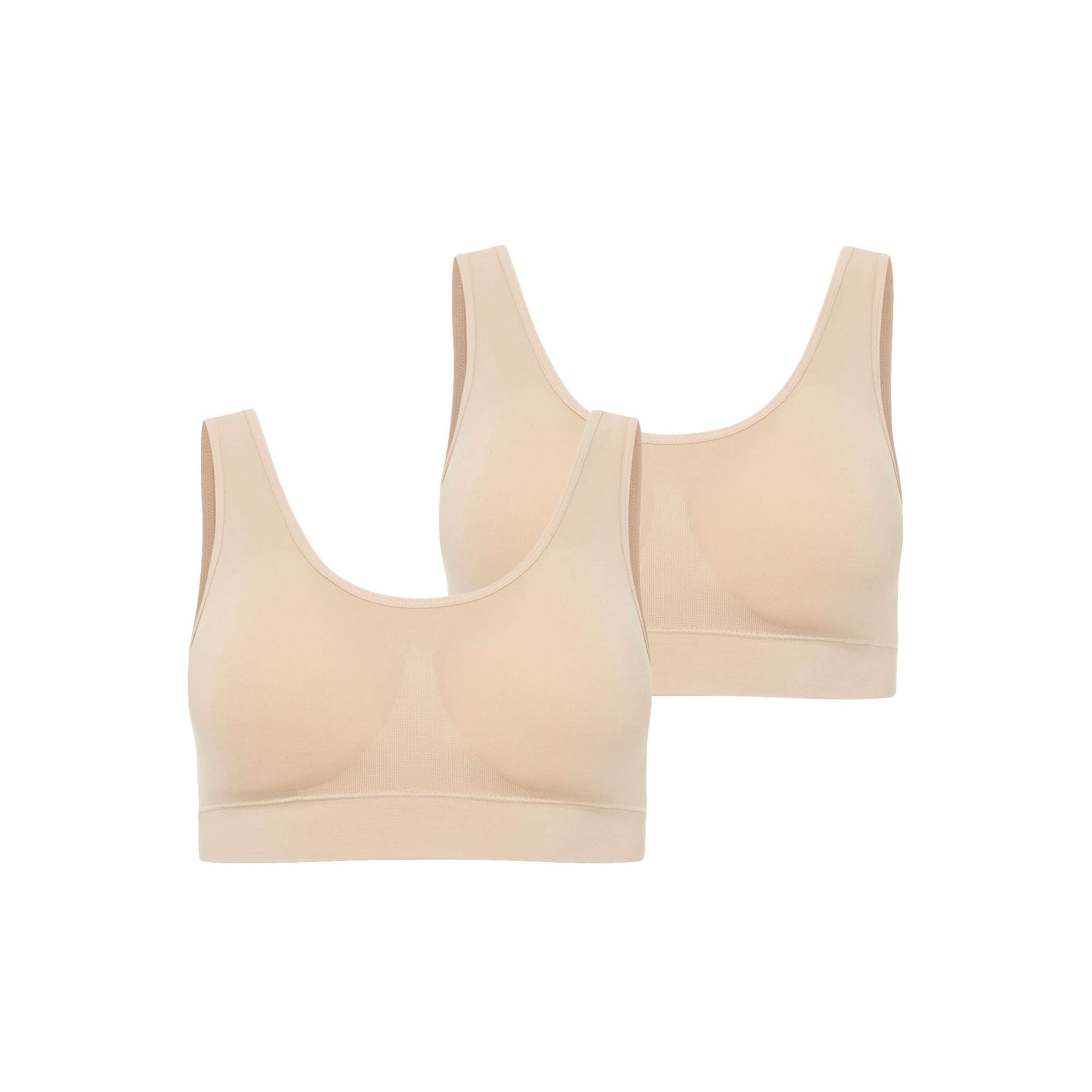 JOCKEY Bustier BH in Beige: Vorderseite