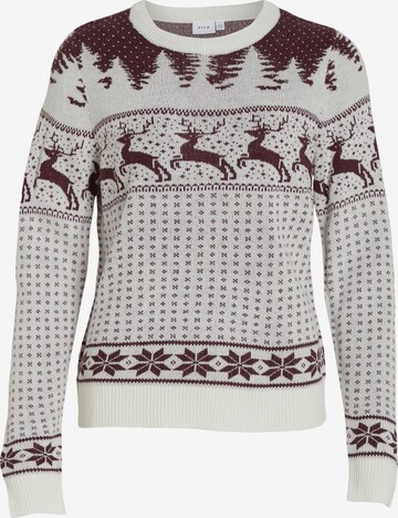 VILA Sweater 'Comet' in White: front