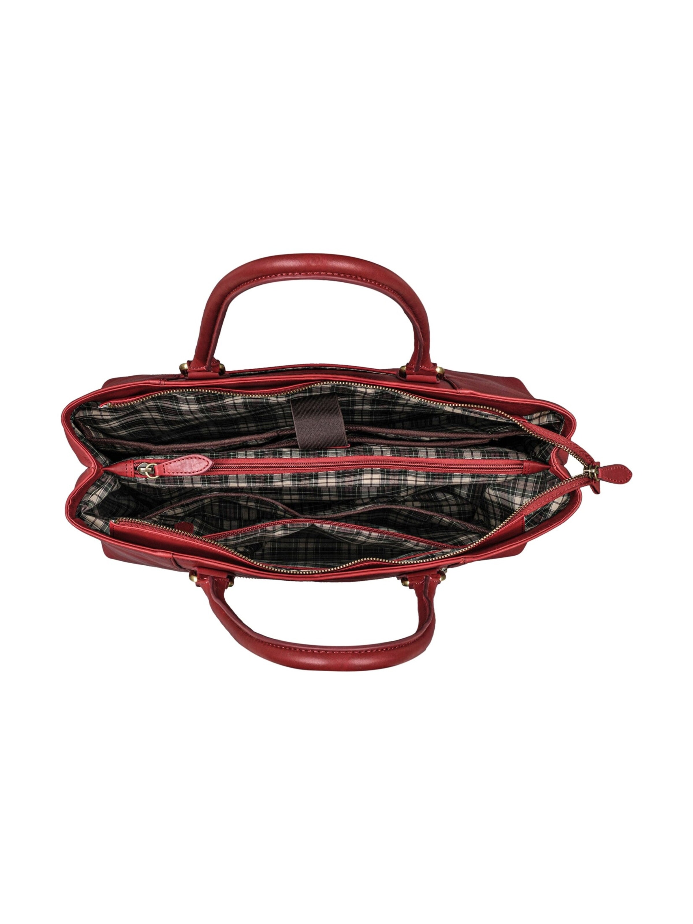 Benthill Handtasche in Rot