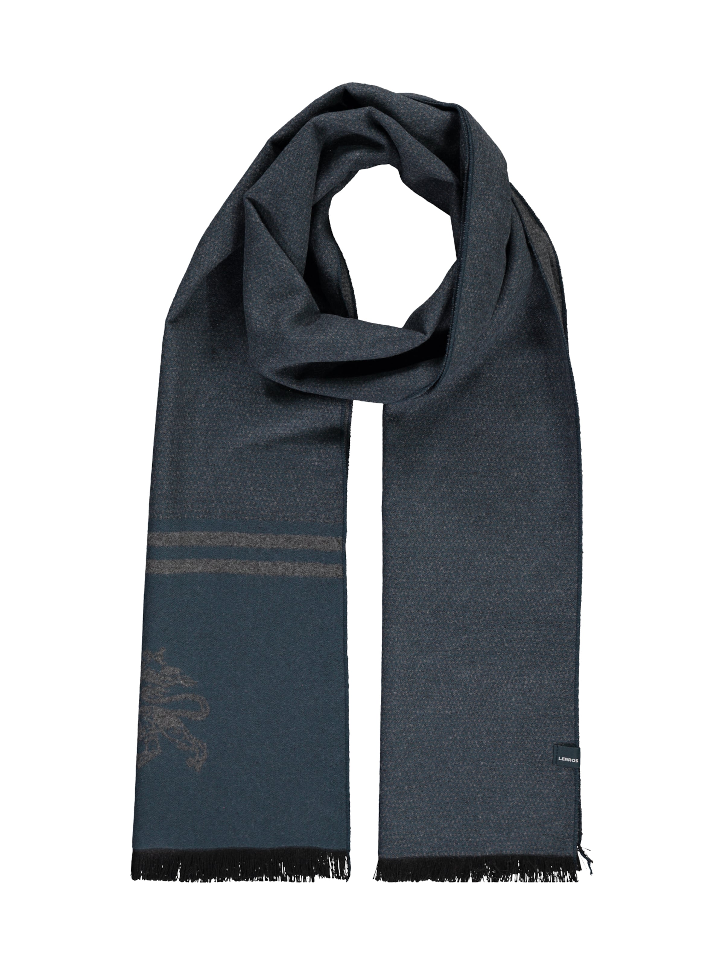 LERROS Schal in Blau: Vorderseite