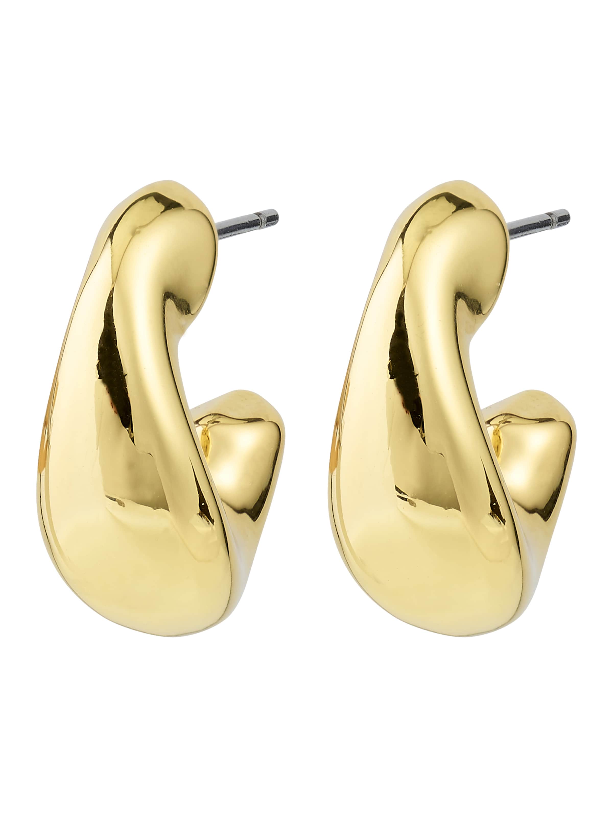 Pilgrim Oorbellen 'Jennings' in Goud: voorkant