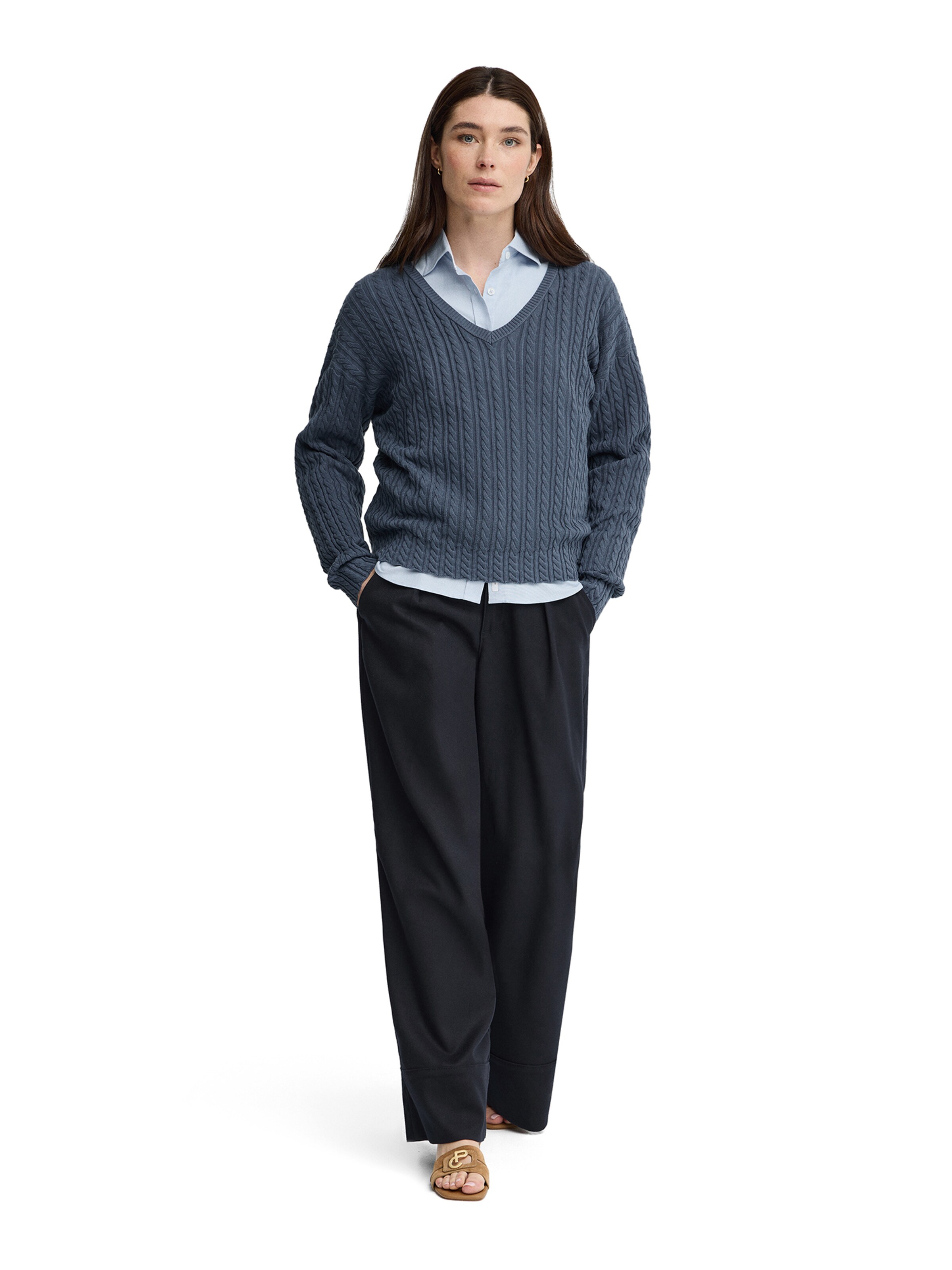 Polo Club Pullover 'Azucena' in Blau