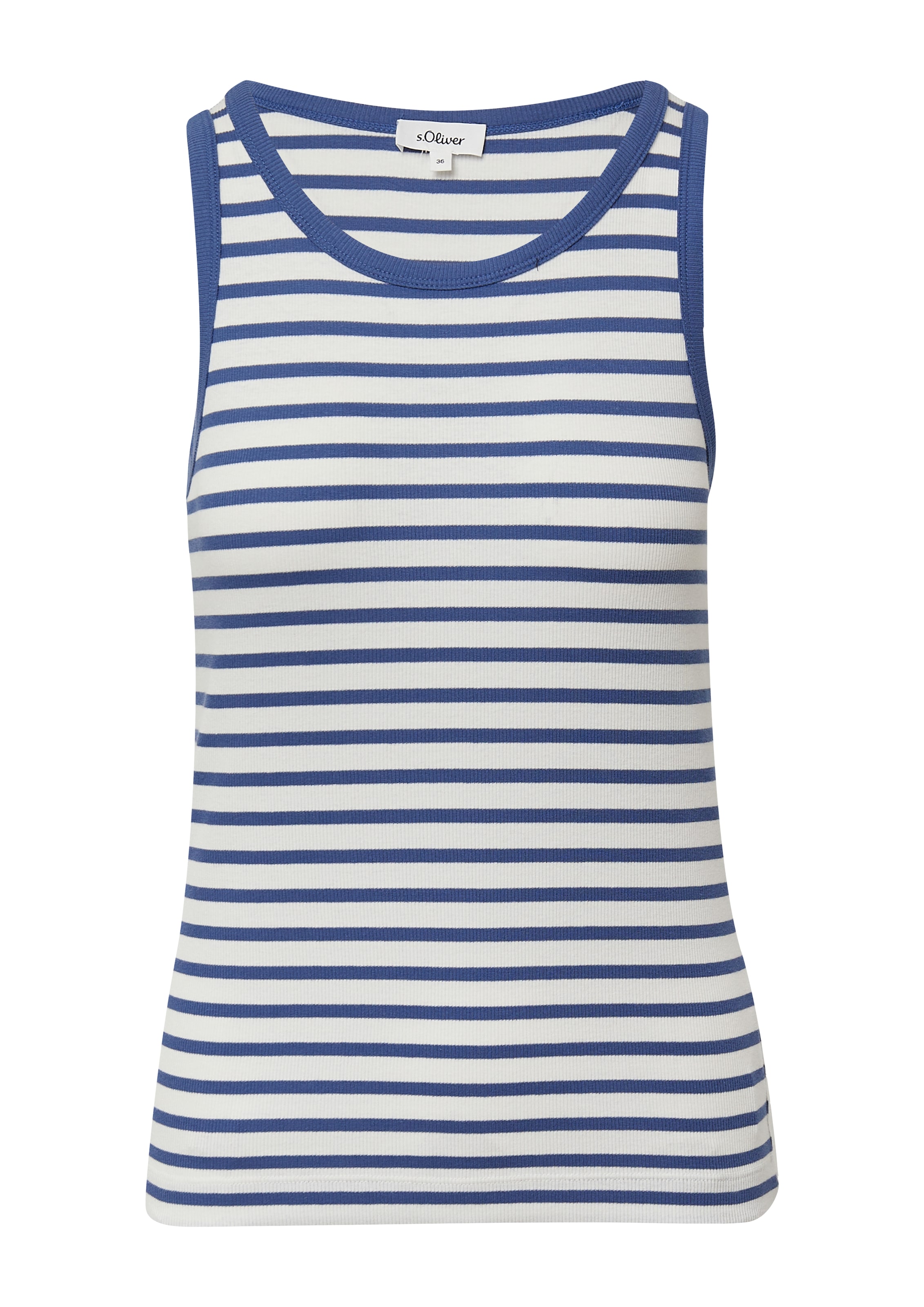 s.Oliver Топ в синьо: отпред