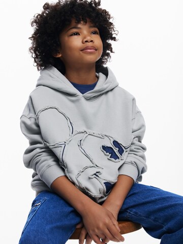 Desigual Μπλούζα φούτερ 'Mickey Mouse™' σε λευκό: μπροστά