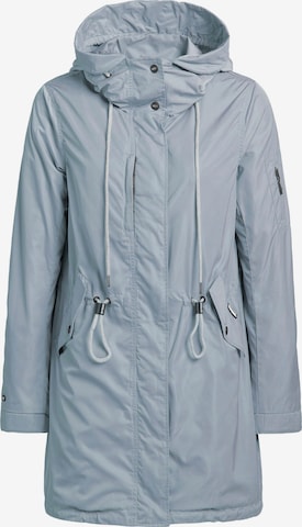 khujo Between-seasons parka 'Dayes' in Blue: front