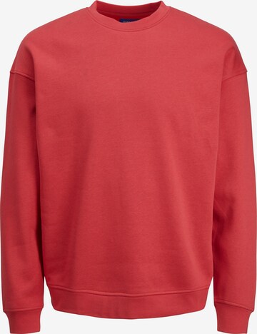 JACK & JONES Sweatshirt 'Brink' in Rood: voorkant