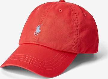 Polo Ralph Lauren Cap in Red: front