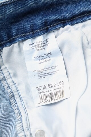 ZABAIONE Skinny-Jeans 25-26 in Blau