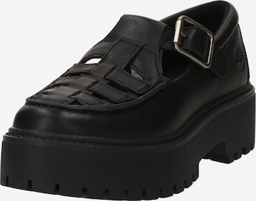 Papuci de casă de la TIMBERLAND pe negru: față