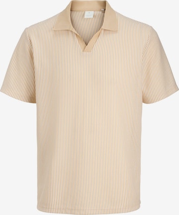 JACK & JONES - Camiseta en beige: frente