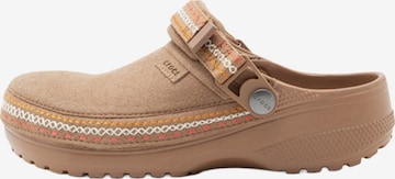 Crocs Puukengät & Crocs-jalkineet värissä ruskea: etupuoli