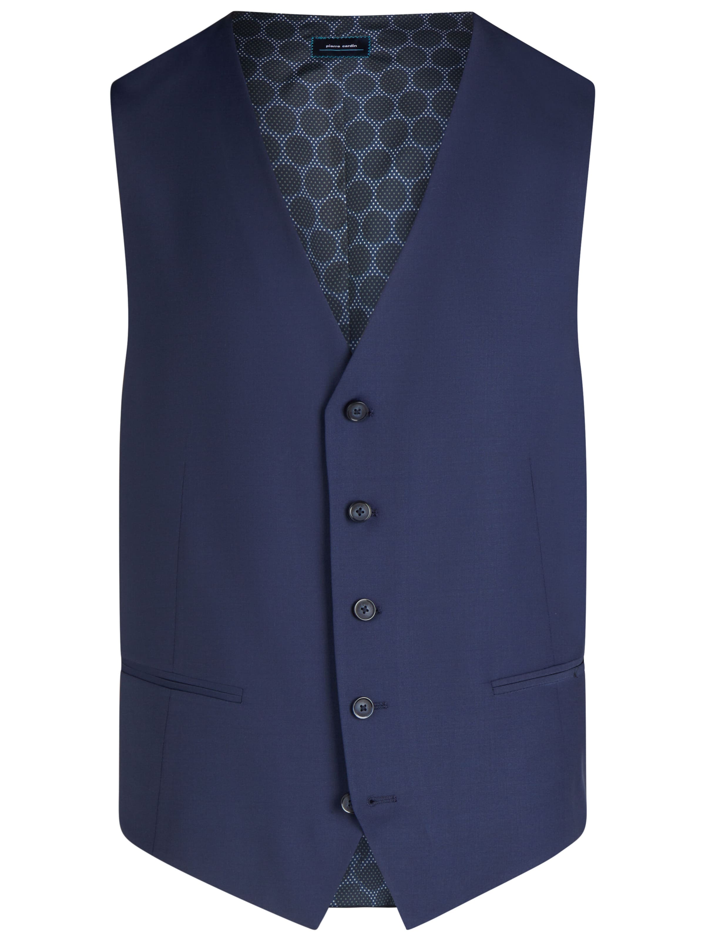 PIERRE CARDIN Suit vest 'HUGO' in Blue: front