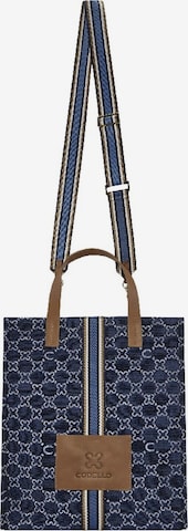 CODELLO Shopper 'Monogramm' in Blue: front