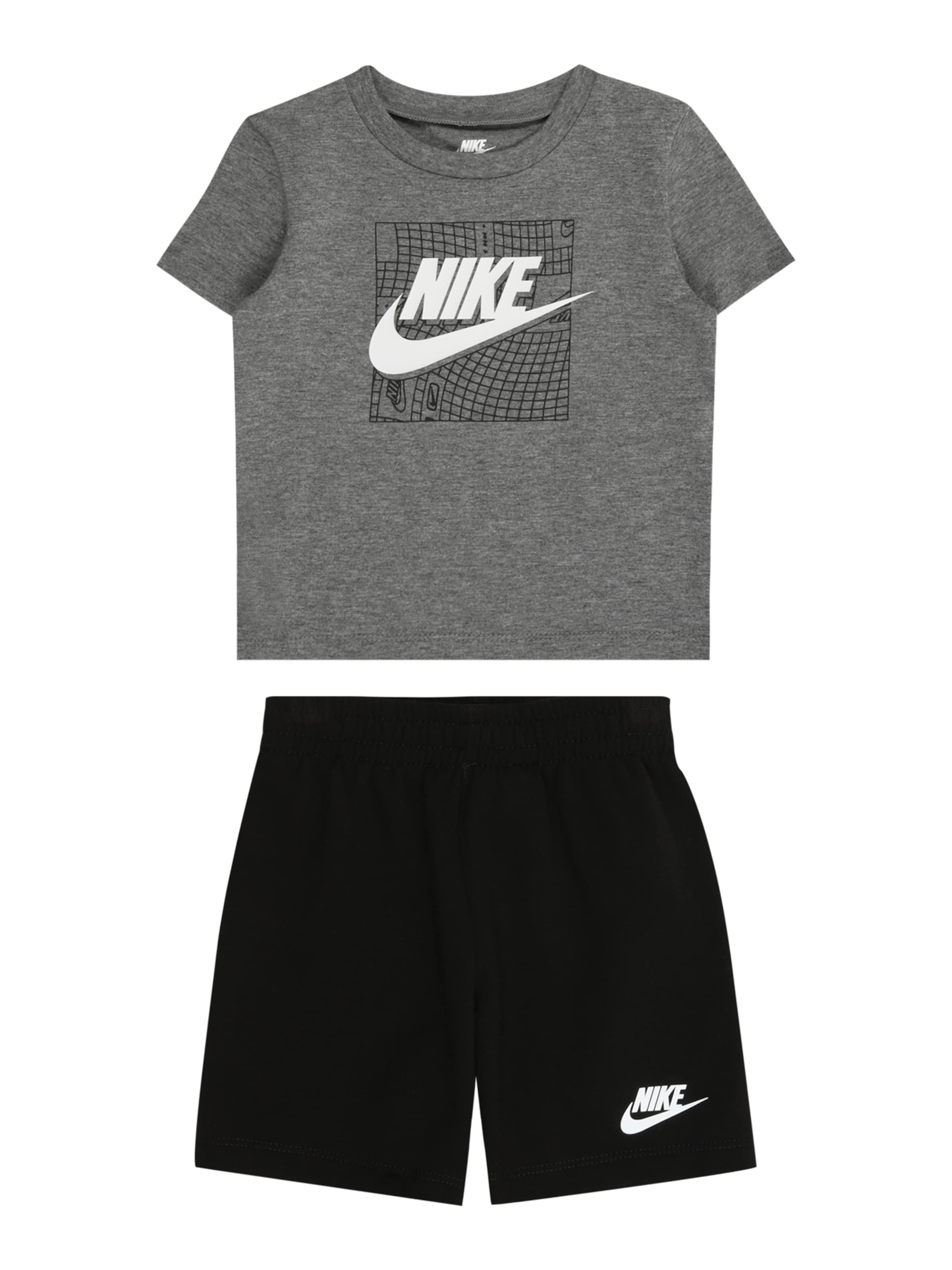 Nike Sportswear Set 'CLUB SSNL' in Black: front