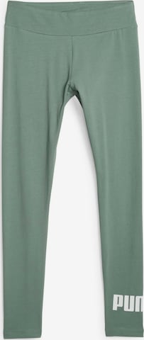 PUMA Skinny Sportbroek in Groen: voorkant