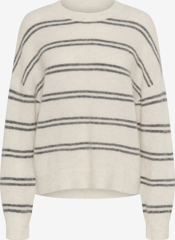 CULTURE Sweater 'Bernie Cacheia' in White: front