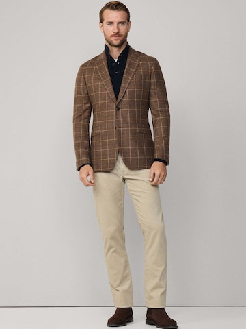Hackett London Regular Fit Sakko in Braun