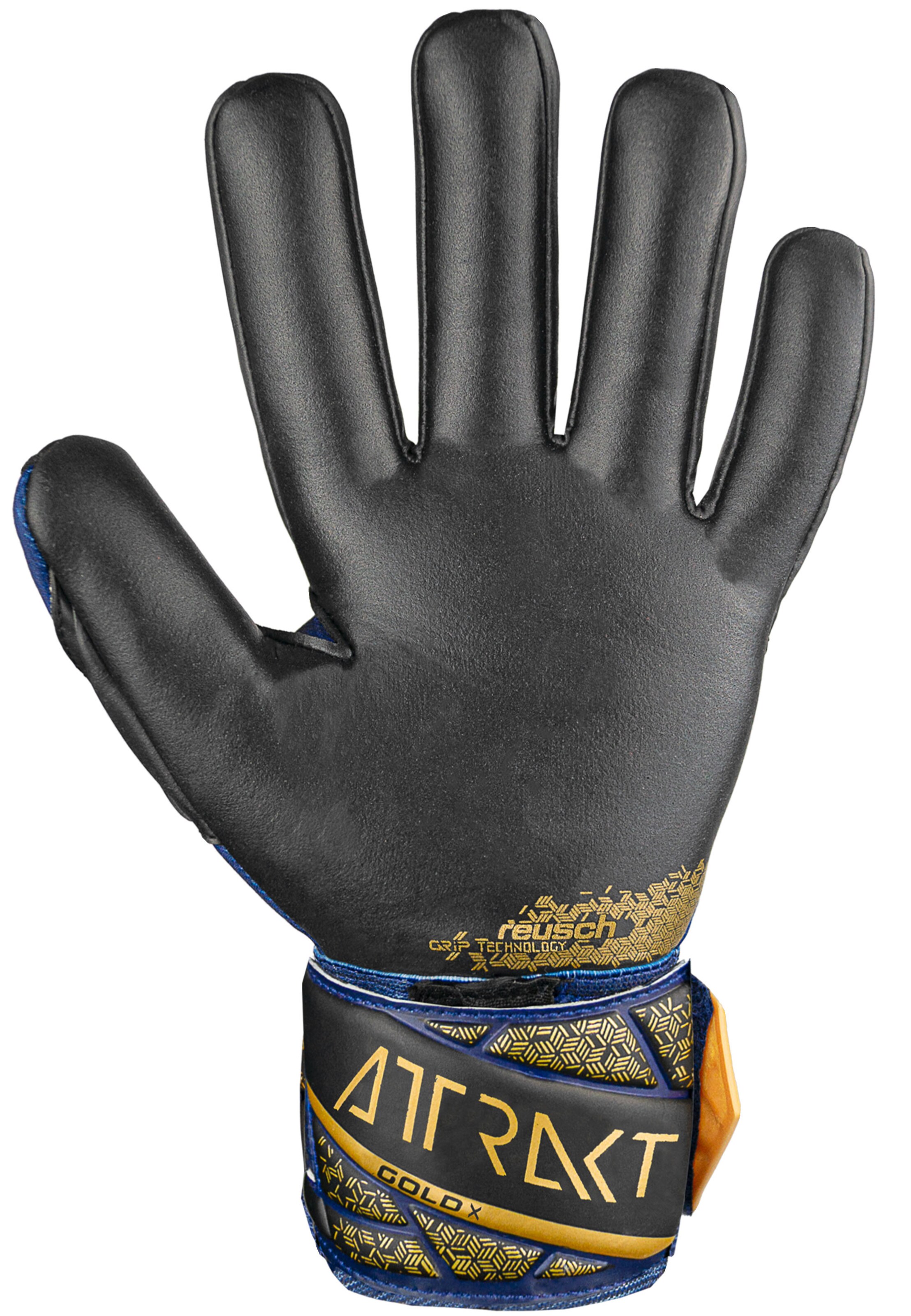 REUSCH Sporthandschoenen 'Attrakt Gold X NC' in Blauw