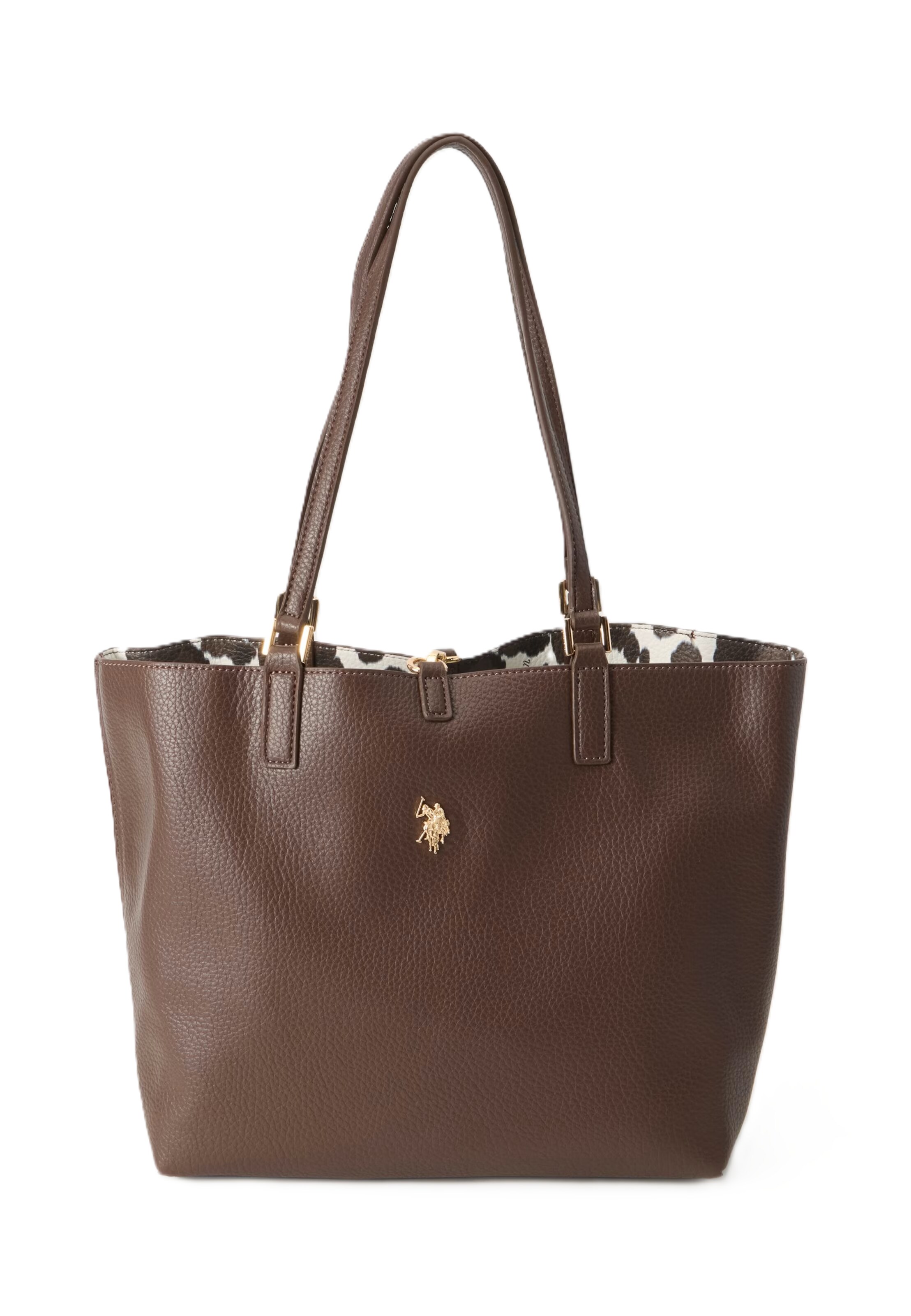 U.S. POLO ASSN. Shoppingväska 'ROGERSVILLE' i One Size i brun, Produktvy