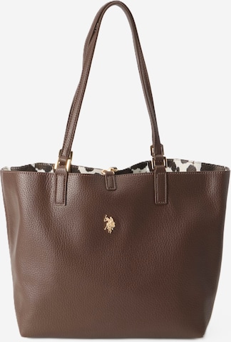 U.S. POLO ASSN. Shopper 'ROGERSVILLE' in Braun: Vorderseite