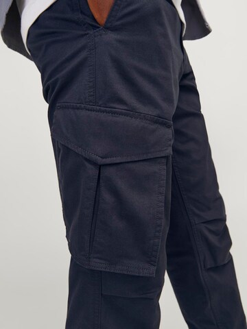 Tapered Pantaloni cargo 'Kane Noah' di JACK & JONES in blu