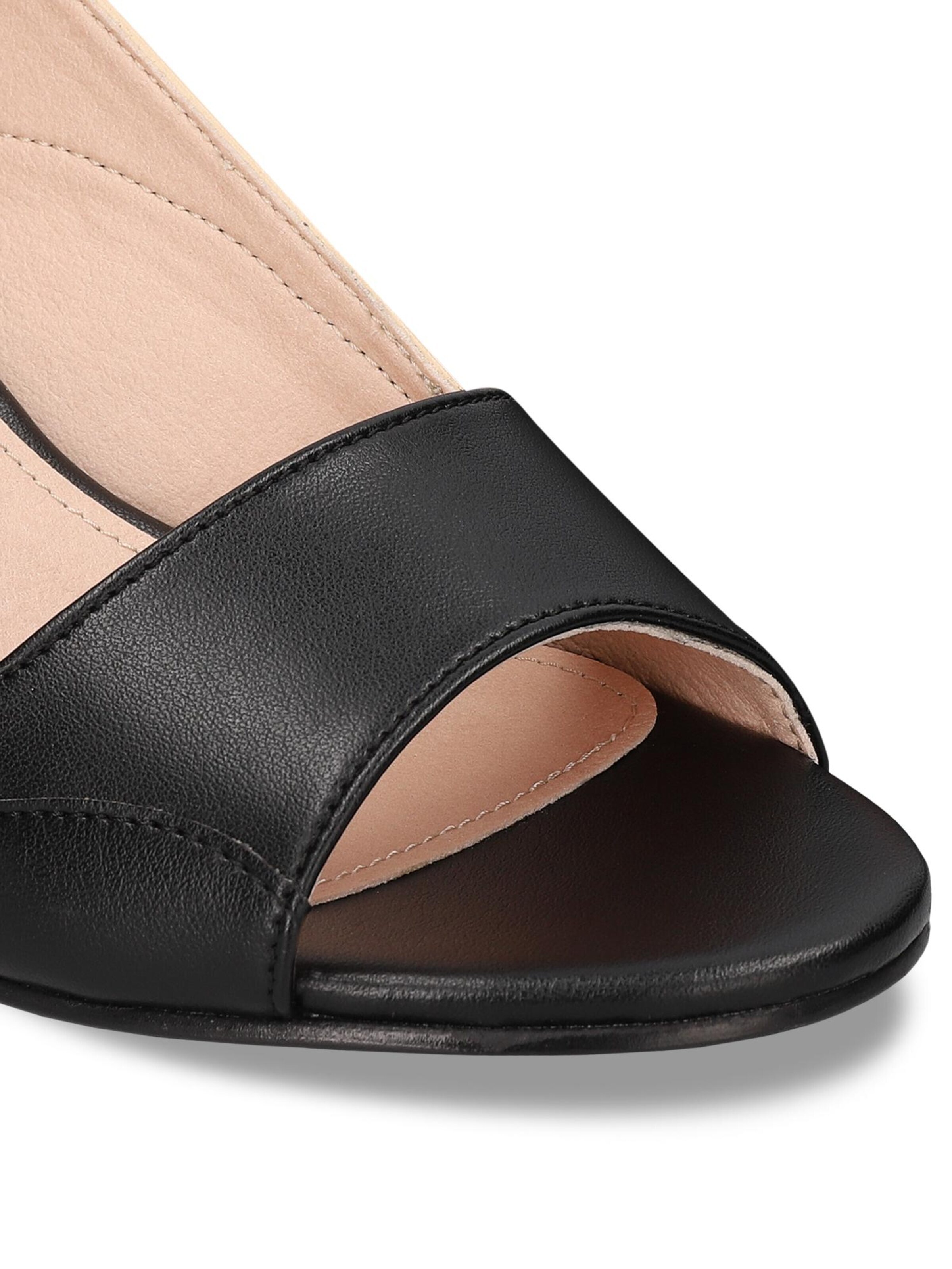 nae Vegan Shoes Sandały 'Mara' w kolorze czarny