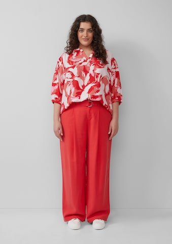 s.Oliver Blouse in Rood