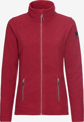 KILLTEC Fleecejacke in Rot: Vorderseite