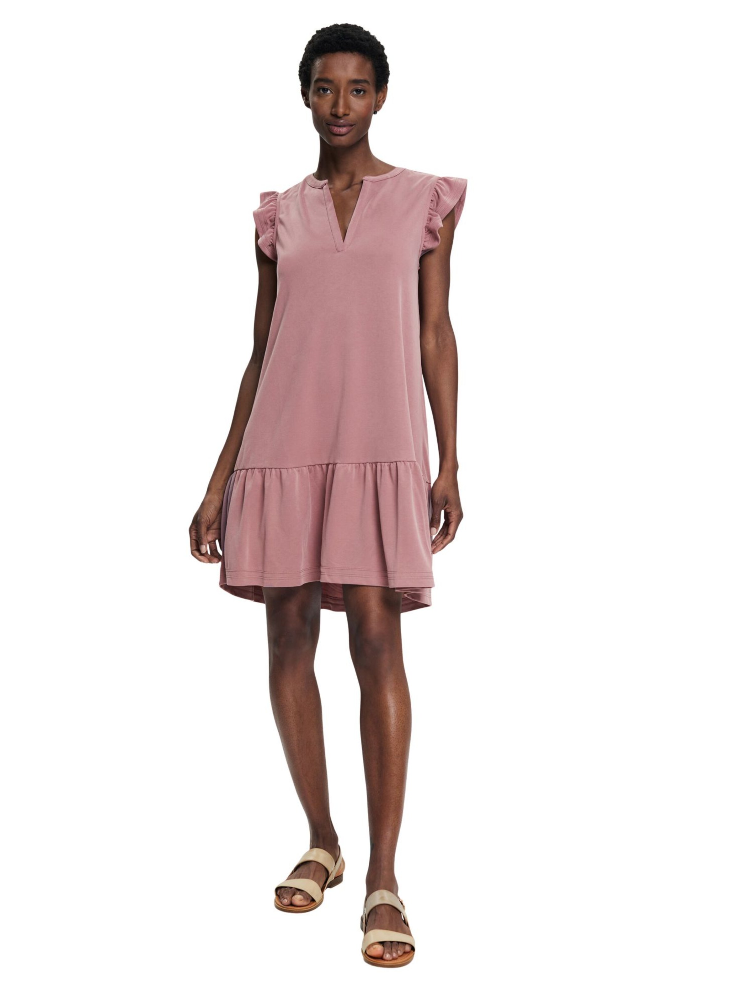 Frauen Große Größen ESPRIT Kleid in Mauve - VL42666 Frauen Große Größen ESPRIT Kleid in Mauve - VL42666