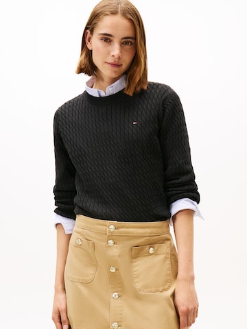 TOMMY HILFIGER Свитер в Черный: спереди