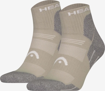 Calzino di HEAD in beige: frontale