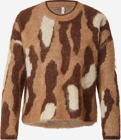 Megztinis 'ONLEDELIE' iš ONLY, spalva – ruda / šviesiai ruda / balta, Prekių apžvalga
