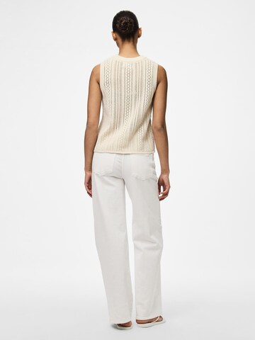 Pull-over 'PCNuka' PIECES en beige