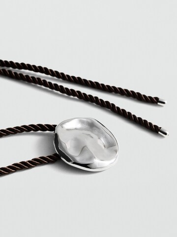 MANGO Halsband i silver
