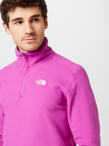 THE NORTH FACE Sportpullover 'GLACIER' in Lila