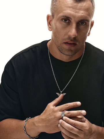 Bague 'THE CREATION OF ADAM - MICHELANDELO' REYTEL en argent