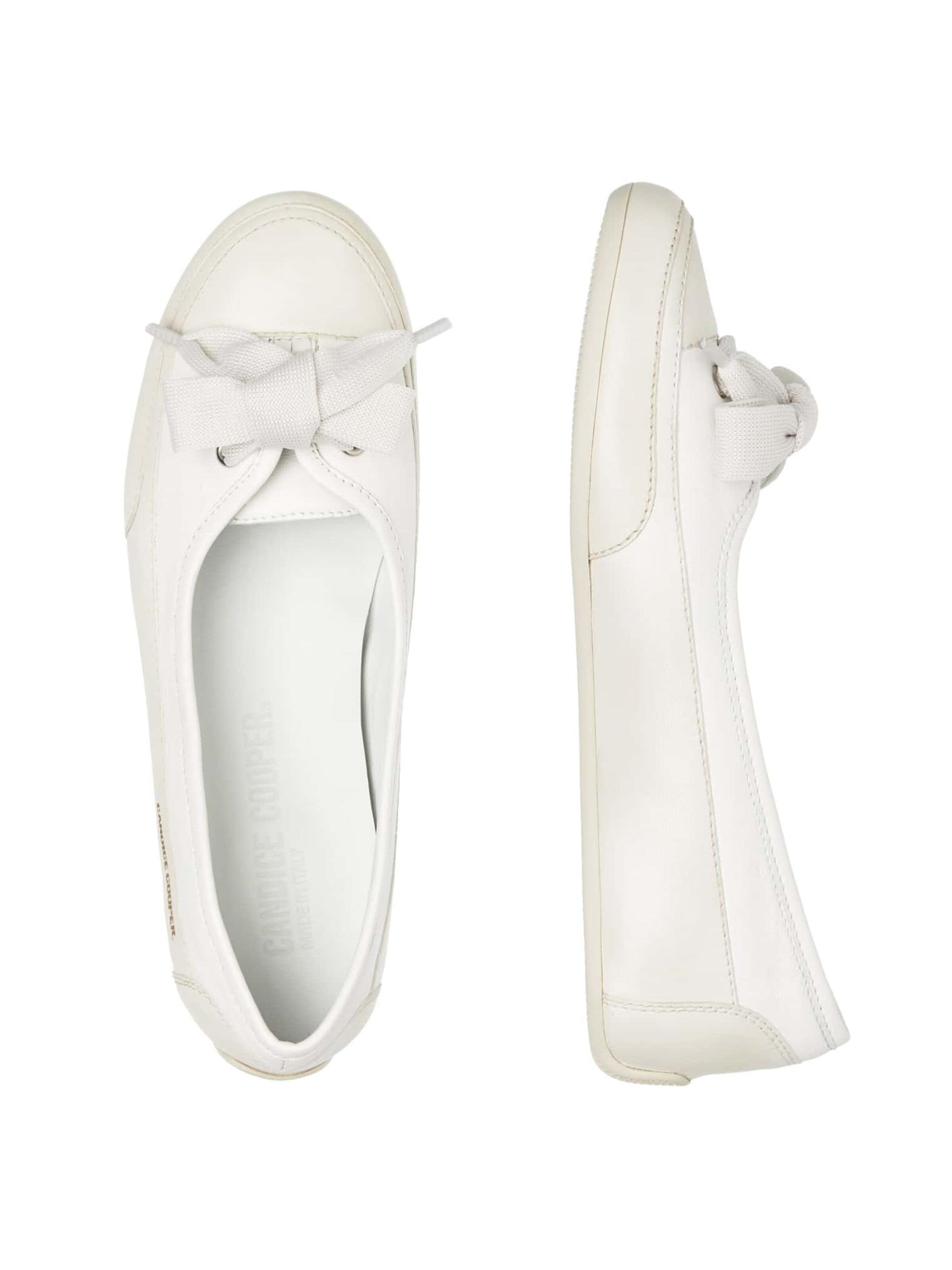 Candice Cooper Ballerina 'CANDY BOW'‌‌‌‌‌‌‌‌‌‌ in Weiß