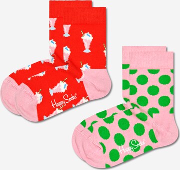 Calzino di Happy Socks in rosa: frontale