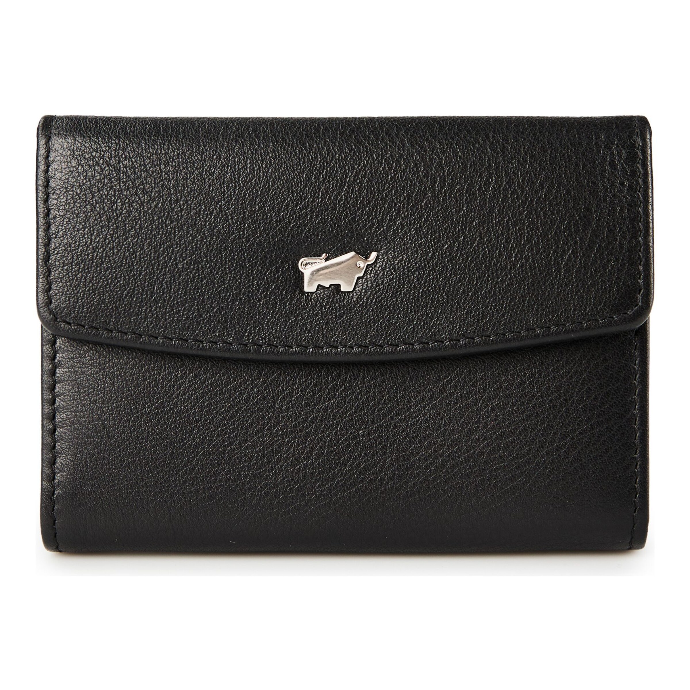 Braun Büffel Portemonnee ' RFID' in Zwart: voorkant