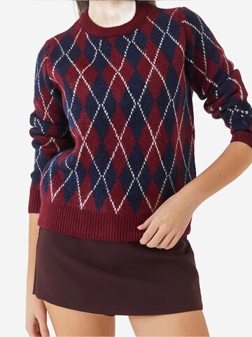 Pull-over Bianco Lucci en rouge
