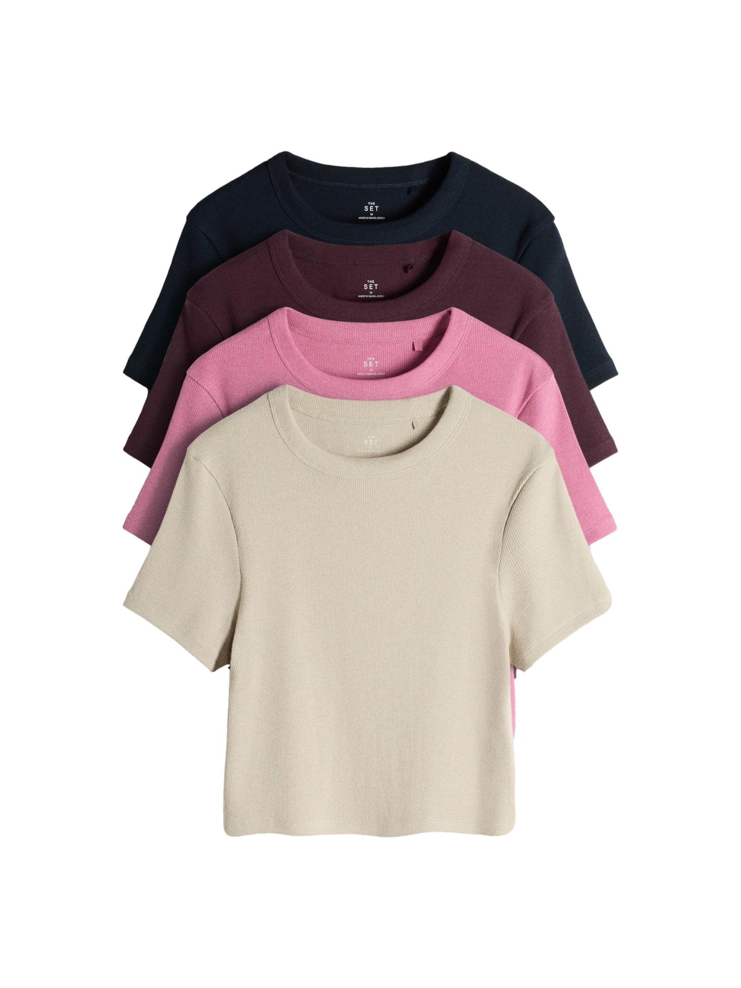 Maglietta di The Set in blu: frontale