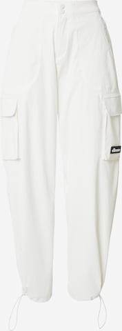 balta ELLESSE Laisvas Sportinės kelnės 'Ristrellas': priekis