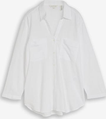 TOM TAILOR Блузка в Белый: спереди