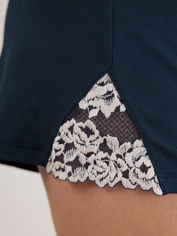 INTIMISSIMI Pajama Pants 'Pretty Flowers' in Blue