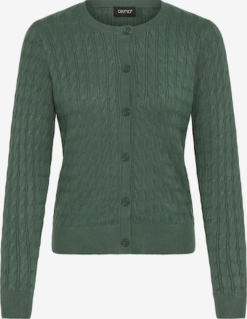 Oxmo - Cárdigan 'Oxisasja' en verde: frente