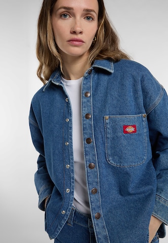 DICKIES Bluse in Blau
