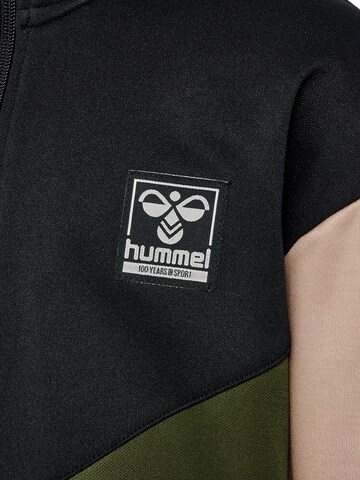 Hummel Zip-Up Hoodie 'RANE' in Beige